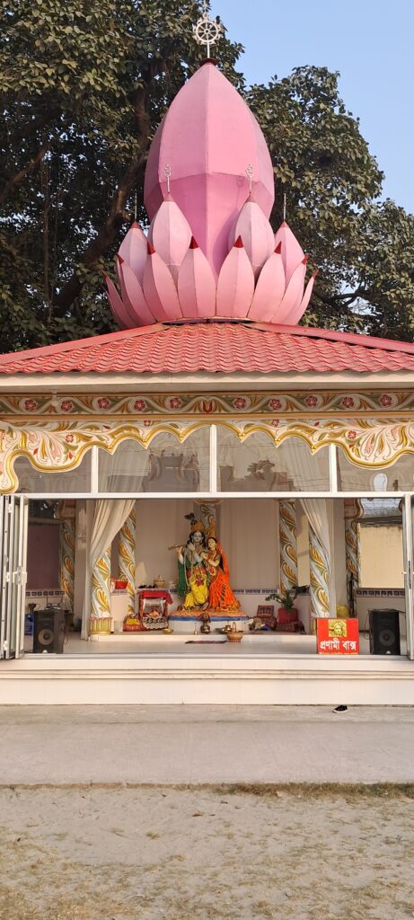 Radha Krishna Temple inside Uttara Temple